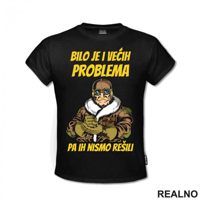 Bilo je i većih problema pa ih nismo rešili - Grunf - Alan Ford - Majica