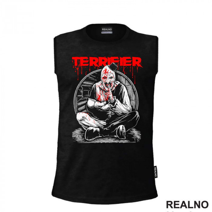 Sitting - Terrifier - Majica