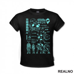 Tachikoma - Ghost In The Shell - Anime - Majica Tachikoma - Ghost In The Shell - Anime - Majica