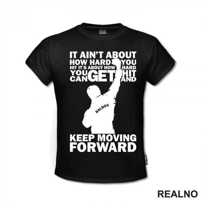 Keep Moving Forward - Rocky - Filmovi - Majica