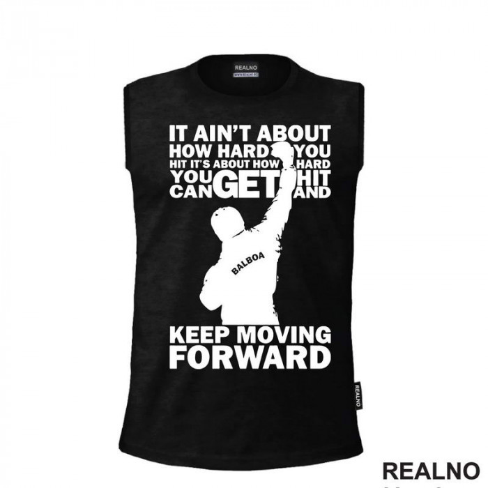 Keep Moving Forward - Rocky - Filmovi - Majica