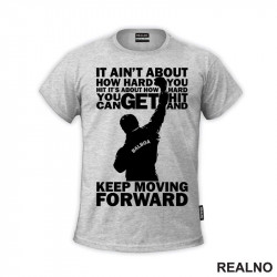 OUTLET - Siva muška majica veličine XXL - Rocky