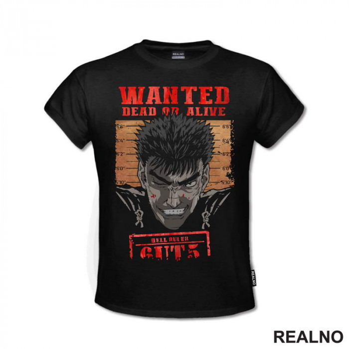 Wanted - Berserk - Majica Wanted - Berserk - Majica