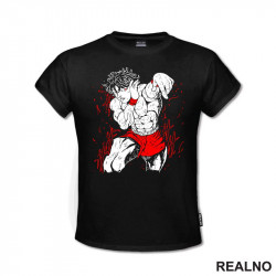 Fire - Baki Hanma - Majica