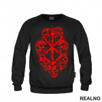 Red Logo And Skulls - Berserk - Duks Red Logo And Skulls - Berserk - Duks