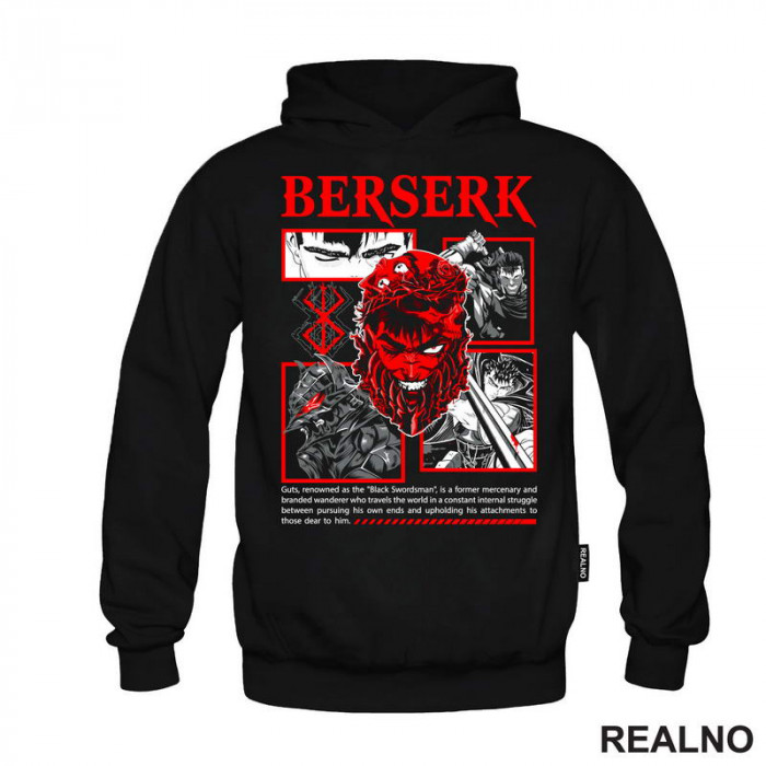 Red Frame - Guts - Berserk - Duks Red Frame - Guts - Berserk - Duks