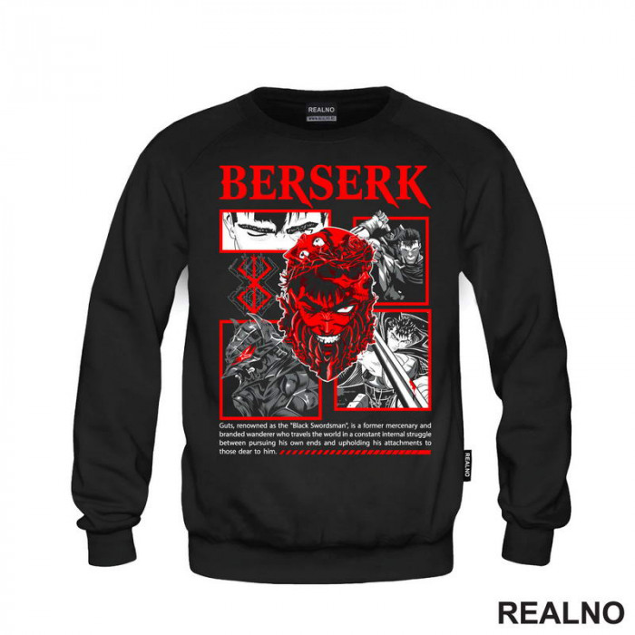Red Frame - Guts - Berserk - Duks Red Frame - Guts - Berserk - Duks