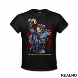 Skeletor - Crvene Linije - Masters of the Universe - Majica