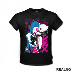 Jinx - Gunpoint - League of Legends - LOL - Arcane - Majica