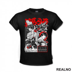 Moves - Baki Hanma - Majica