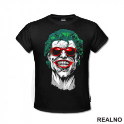 With Red Glasses - Joker - Majica With Red Glasses - Joker - Majica