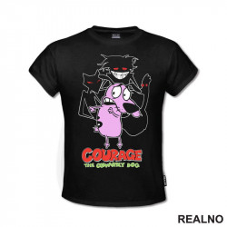 Courage the Cowardly Dog - Scary Shadows - Crtani Filmovi - Majica