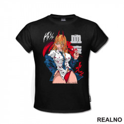 Power Red - Chainsaw Man - Anime - Majica Power Red - Chainsaw Man - Anime - Majica