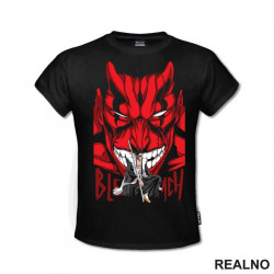 Kenpachi Zaraki - Red - Bleach - Majica