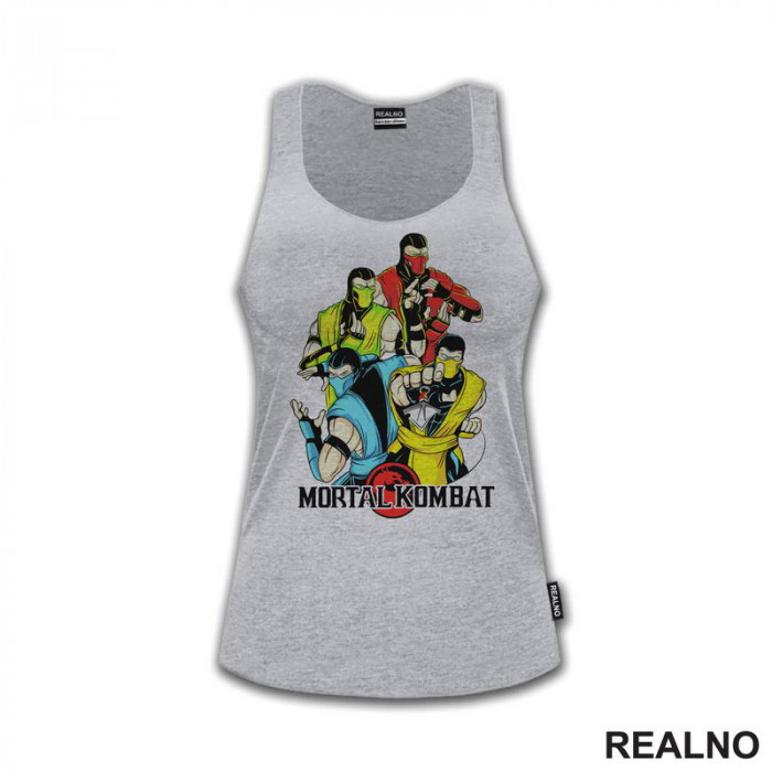 Sub-Zero, Scorpion, Reptile And Ermac - Mortal Kombat - Majica Sub-Zero, Scorpion, Reptile And Ermac - Mortal Kombat - Majica