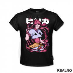 Hisoka - Pink Whirlpool - Hunter x Hunter - Majica Hisoka - Pink Whirlpool - Hunter x Hunter - Majica
