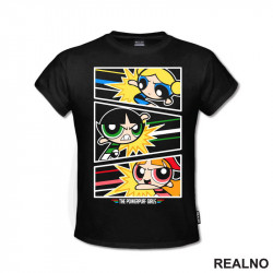 Blossom, Bubbles, and Buttercup - Powerpuff Girls - Crtani Filmovi - Majica