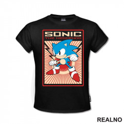 Lines - Sonic - Majica
