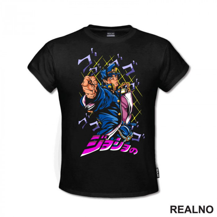 Jotaro Kujo Standing - Jojo's Bizarre Adventure - Majica Jotaro Kujo Standing - Jojo's Bizarre Adventure - Majica