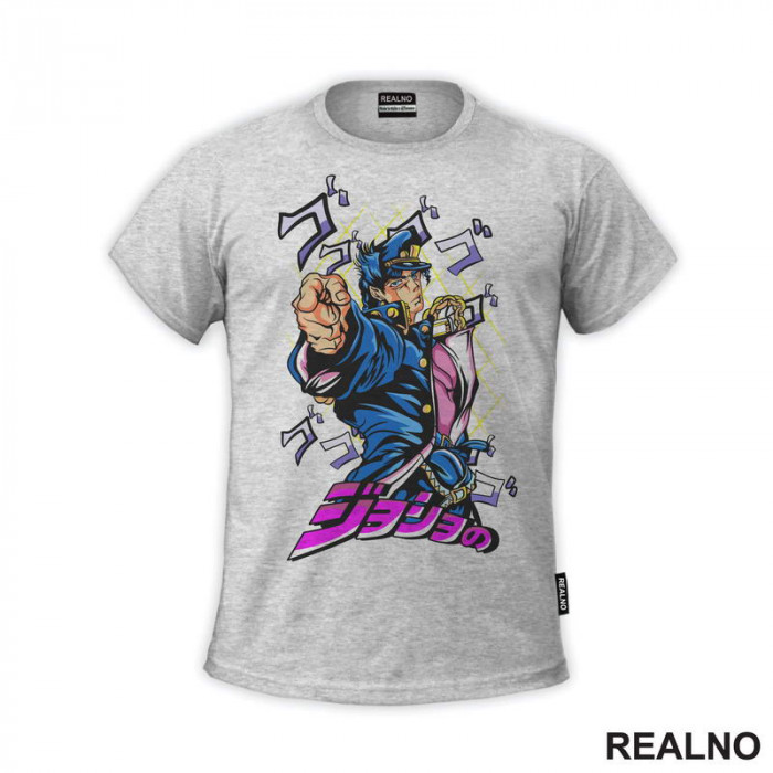 Jotaro Kujo Standing - Jojo's Bizarre Adventure - Majica Jotaro Kujo Standing - Jojo's Bizarre Adventure - Majica