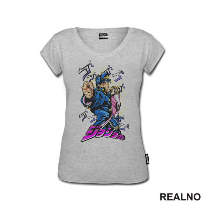 Jotaro Kujo Standing - Jojo's Bizarre Adventure - Majica Jotaro Kujo Standing - Jojo's Bizarre Adventure - Majica