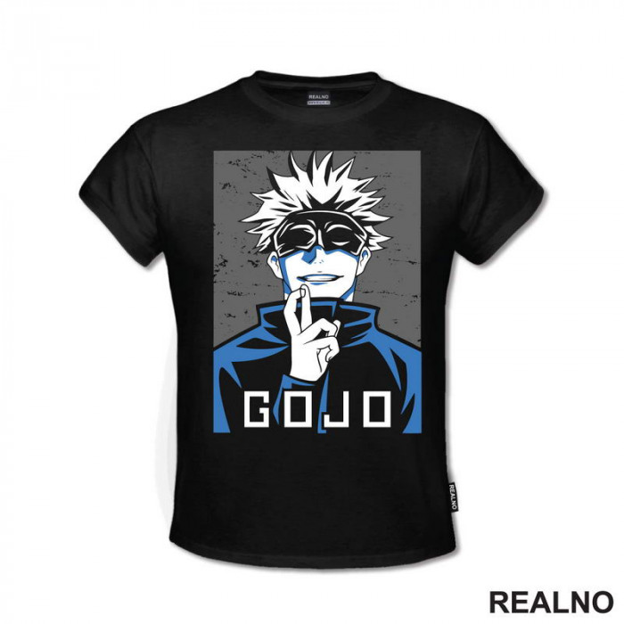 Satoru Gojo - Blue - Jujutsu Kaisen - Majica Satoru Gojo - Blue - Jujutsu Kaisen - Majica