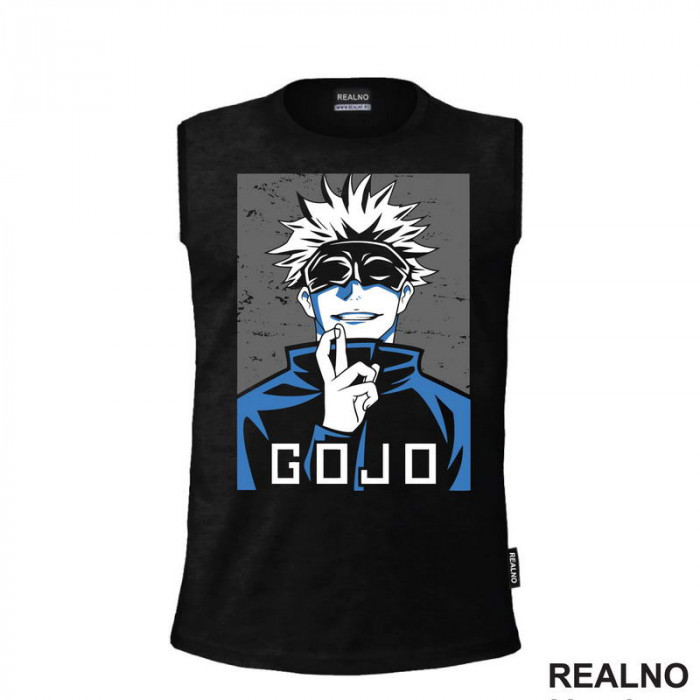 Satoru Gojo - Blue - Jujutsu Kaisen - Majica Satoru Gojo - Blue - Jujutsu Kaisen - Majica
