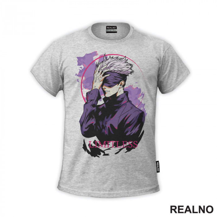 Satoru Gojo - Limitless - Jujutsu Kaisen - Majica Satoru Gojo - Limitless - Jujutsu Kaisen - Majica