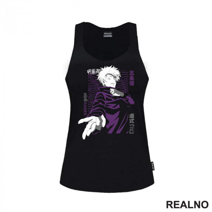 Satoru Gojo - Fingers - Jujutsu Kaisen - Majica Satoru Gojo - Fingers - Jujutsu Kaisen - Majica