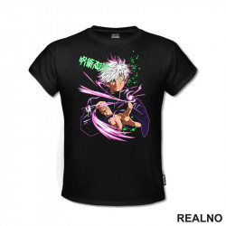 Satoru Gojo - Pink Lines - Jujutsu Kaisen - Majica