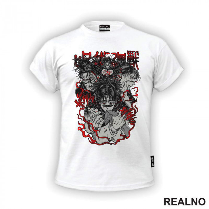 Choso - Red - Jujutsu Kaisen - Majica Choso - Red - Jujutsu Kaisen - Majica