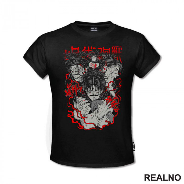 Choso - Red - Jujutsu Kaisen - Majica Choso - Red - Jujutsu Kaisen - Majica