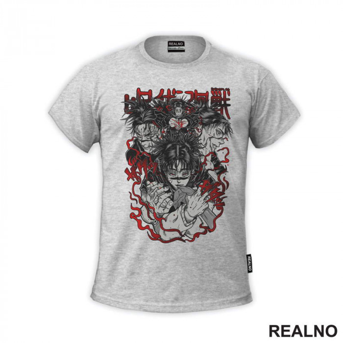 Choso - Red - Jujutsu Kaisen - Majica Choso - Red - Jujutsu Kaisen - Majica