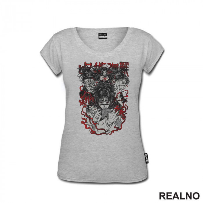 Choso - Red - Jujutsu Kaisen - Majica Choso - Red - Jujutsu Kaisen - Majica
