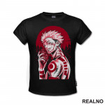 Ryomen Sukuna - Red Moon And Heart - Jujutsu Kaisen - Majica Ryomen Sukuna - Red Moon And Heart - Jujutsu Kaisen - Majica