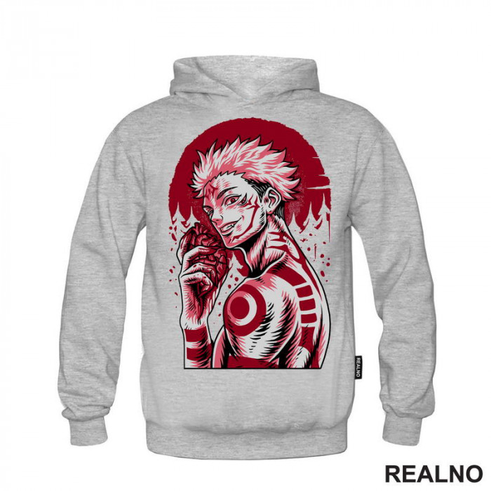 Ryomen Sukuna - Red Moon And Heart - Jujutsu Kaisen - Duks Ryomen Sukuna - Red Moon And Heart - Jujutsu Kaisen - Duks