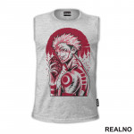 Ryomen Sukuna - Red Moon And Heart - Jujutsu Kaisen - Majica Ryomen Sukuna - Red Moon And Heart - Jujutsu Kaisen - Majica