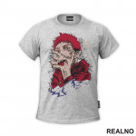 Ryomen Sukuna - Dots - Jujutsu Kaisen - Majica Ryomen Sukuna - Dots - Jujutsu Kaisen - Majica