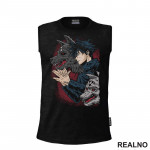 Megumi Fushiguro And Divine Dogs - Jujutsu Kaisen - Majica Megumi Fushiguro And Divine Dogs - Jujutsu Kaisen - Majica
