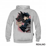 Megumi Fushiguro And Divine Dogs - Jujutsu Kaisen - Duks Megumi Fushiguro And Divine Dogs - Jujutsu Kaisen - Duks