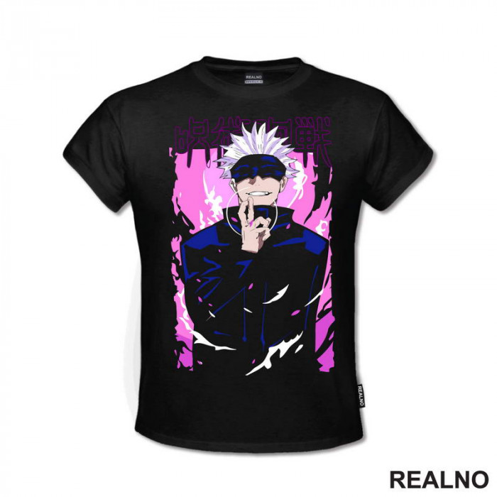 Satoru Gojo - Flash - Jujutsu Kaisen - Majica Satoru Gojo - Flash - Jujutsu Kaisen - Majica