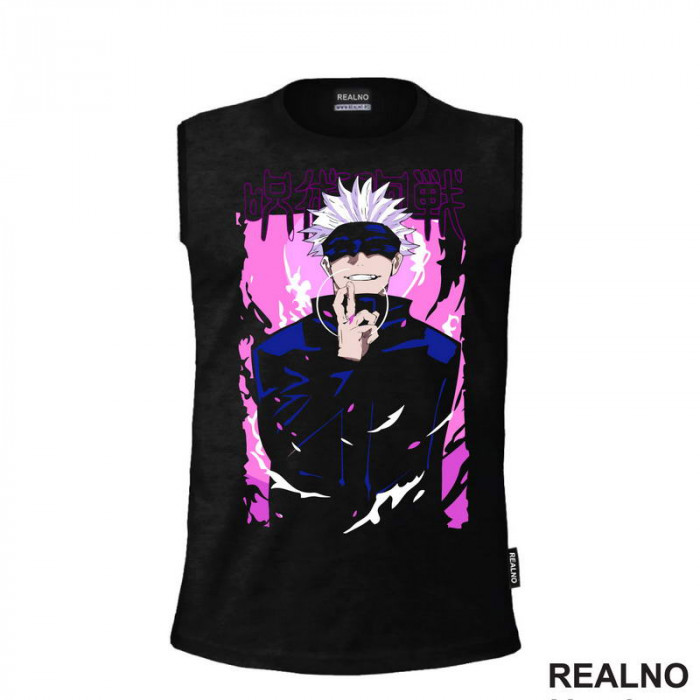 Satoru Gojo - Flash - Jujutsu Kaisen - Majica Satoru Gojo - Flash - Jujutsu Kaisen - Majica