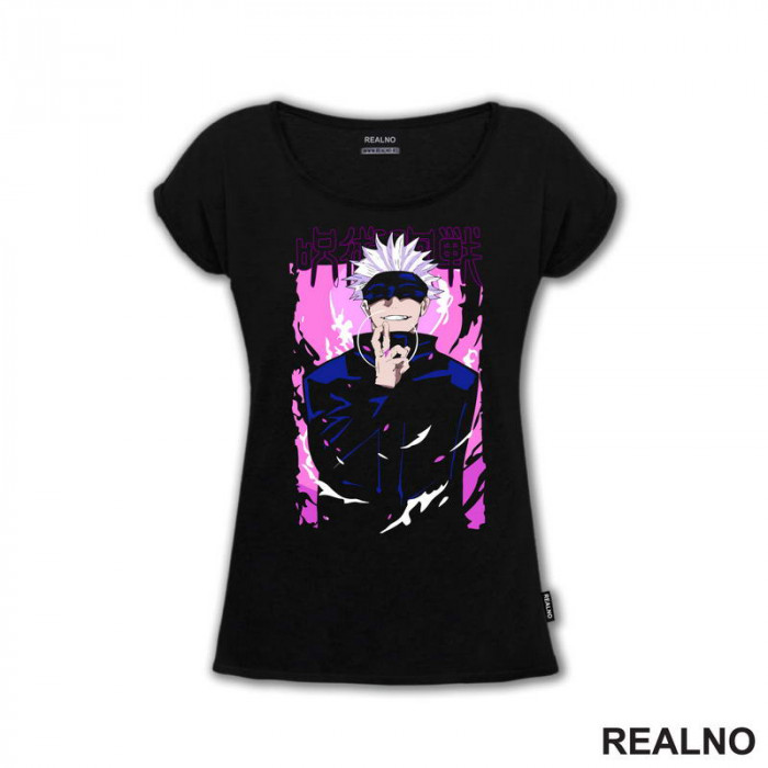 Satoru Gojo - Flash - Jujutsu Kaisen - Majica Satoru Gojo - Flash - Jujutsu Kaisen - Majica