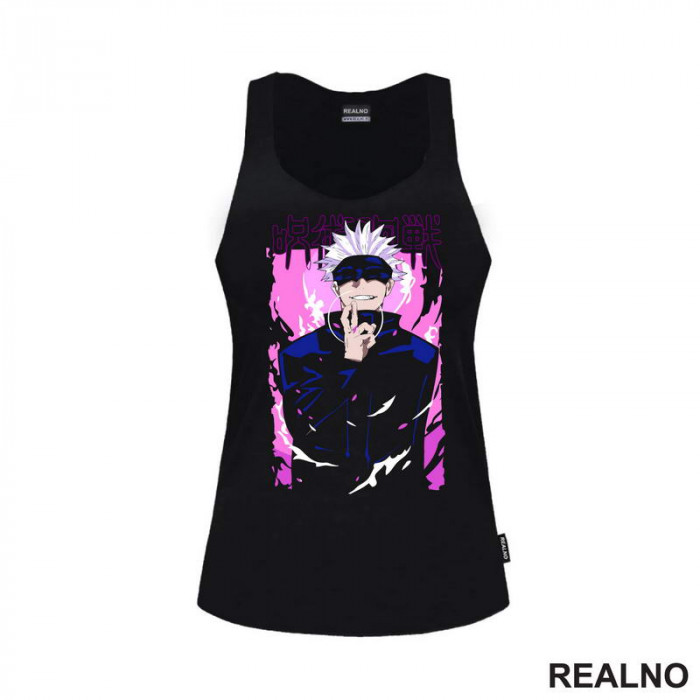 Satoru Gojo - Flash - Jujutsu Kaisen - Majica Satoru Gojo - Flash - Jujutsu Kaisen - Majica