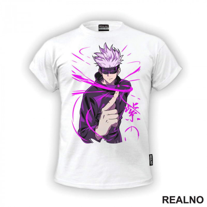 Satoru Gojo - Coral Lines - Jujutsu Kaisen - Majica Satoru Gojo - Coral Lines - Jujutsu Kaisen - Majica