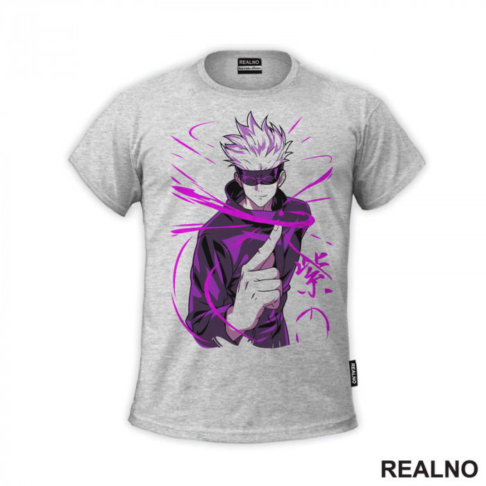 Satoru Gojo - Coral Lines - Jujutsu Kaisen - Majica Satoru Gojo - Coral Lines - Jujutsu Kaisen - Majica
