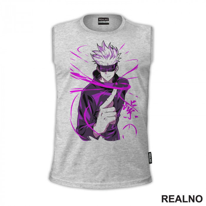 Satoru Gojo - Coral Lines - Jujutsu Kaisen - Majica Satoru Gojo - Coral Lines - Jujutsu Kaisen - Majica