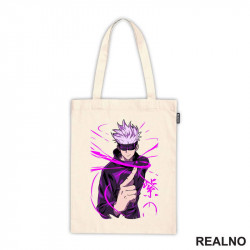 Satoru Gojo - Purple Coral Lines - Jujutsu Kaisen - Ceger