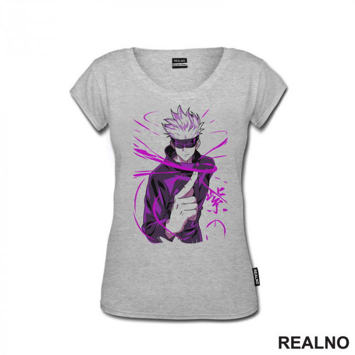 Satoru Gojo - Coral Lines - Jujutsu Kaisen - Majica Satoru Gojo - Coral Lines - Jujutsu Kaisen - Majica