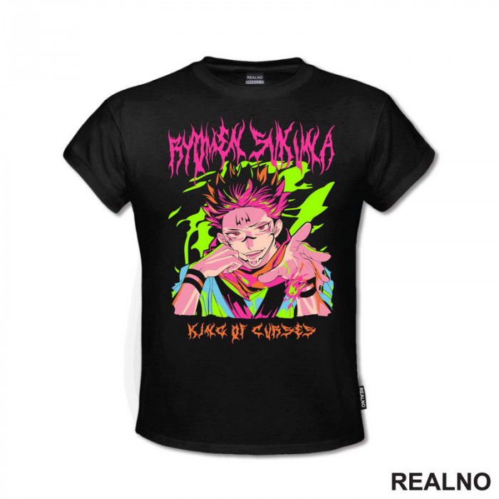 Ryomen Sukuna - King Of Curses Colors - Jujutsu Kaisen - Majica Ryomen Sukuna - King Of Curses Colors - Jujutsu Kaisen - Majica
